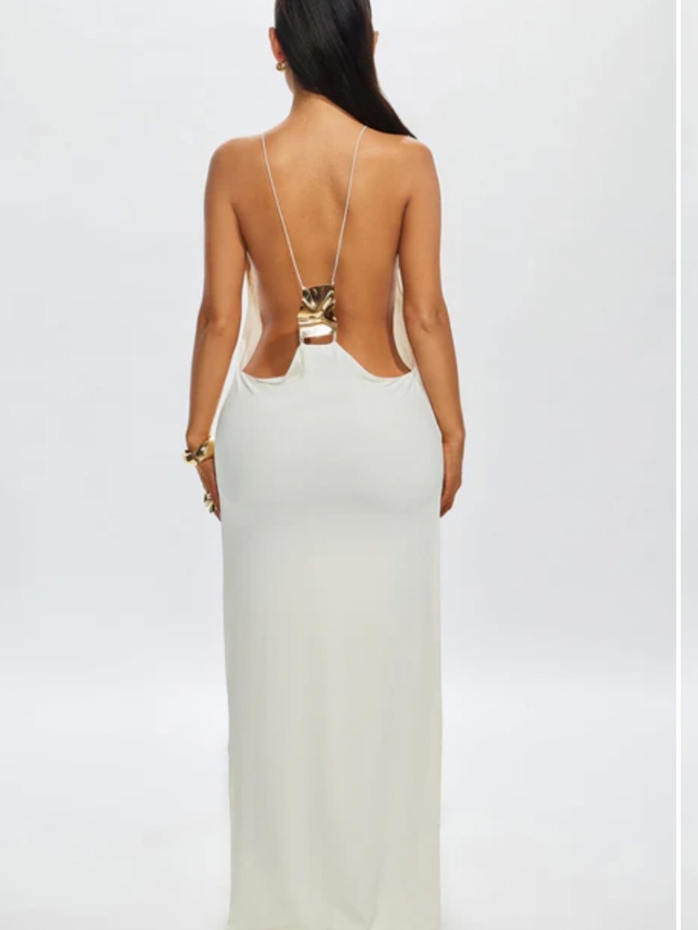 Fashion nova Bombshell Hardware Maxi Dress